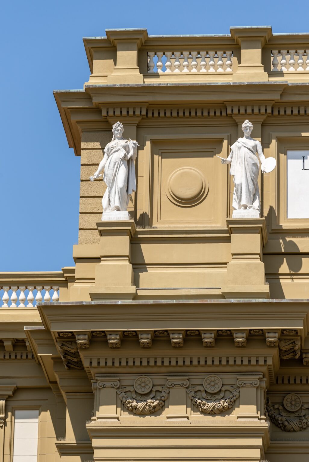 Dettaglio di piazza della Repubblica a Firenze