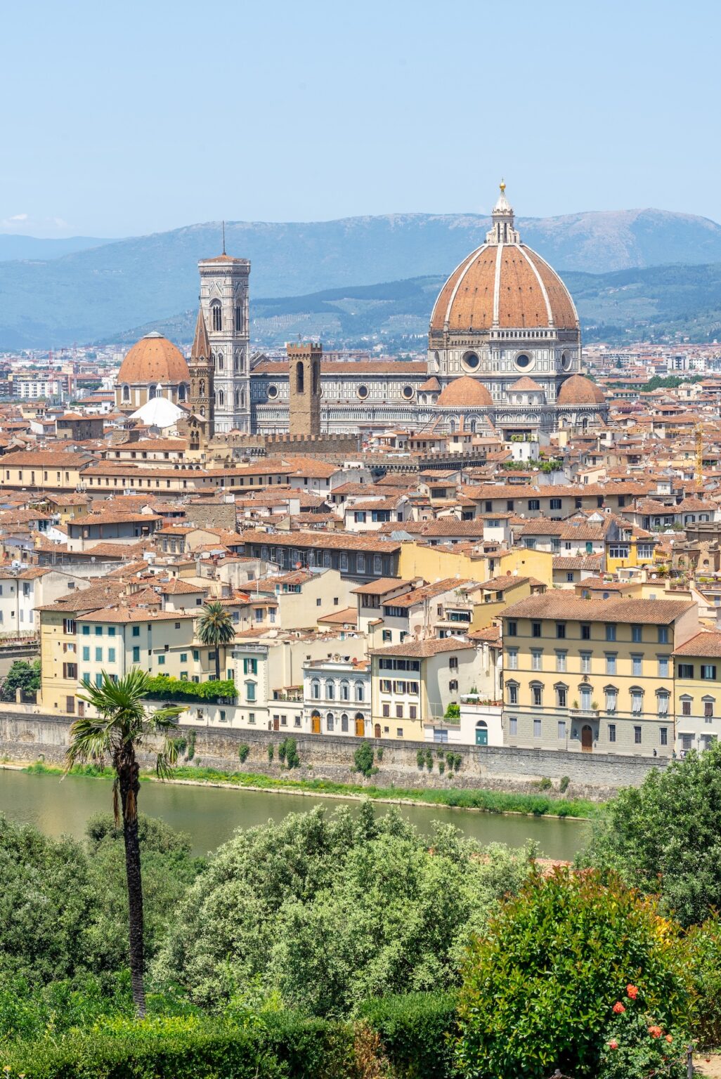 Vista del centro storico di Firenze da Piazzale Michelangelo