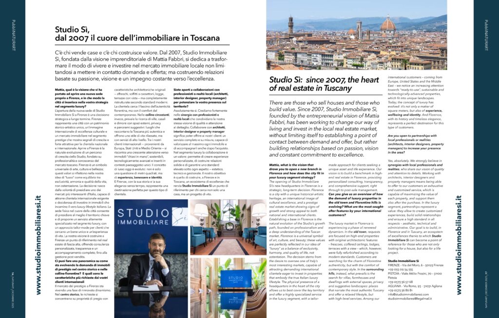 Studio Immobiliare Sì - Intervista Naturart
